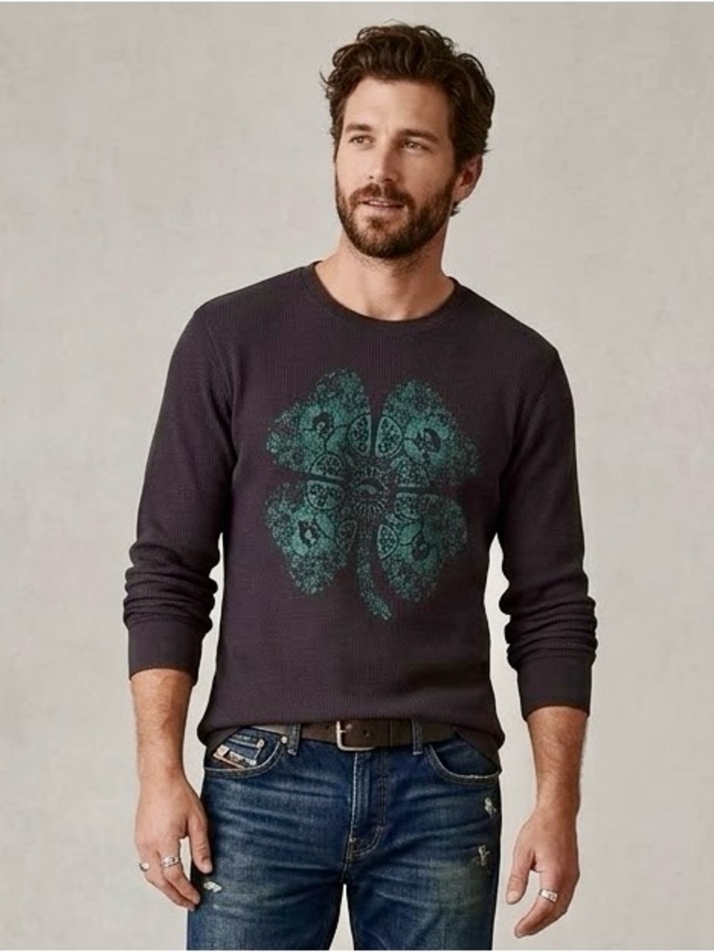 Lucky Brand men’s thermal shirt L